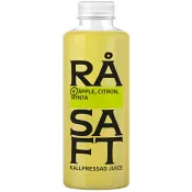 Juice Råsaft Äpple Citron Mynta 700ml Loviseberg