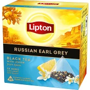 Te Svart Russian Earl Grey Pyramid 20p Lipton