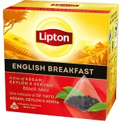 Te Svart English Breakfast Pyramid 20p Lipton