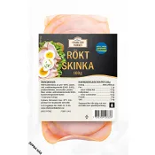 Skinka Rökt Tunna skivor 100g Charkuterifabriken