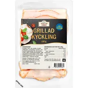 Kyckling Grillad Tunna skivor 100g Charkuterifabriken