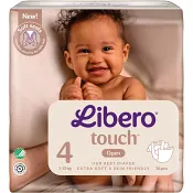 Blöjor Touch Strl 4 7-12kg 36-p Libero