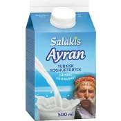 Yoghurtdryck Ayran 2% 500ml Salakis