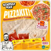 Pizzakit 2-pack 620g Schysst käk