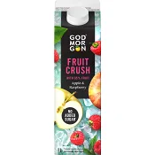 Fruktdryck Fruit Crush Äpple Hallon 1000ml God Morgon