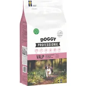 Hundmat Valp Lax & Ris 2kg Doggy Professional