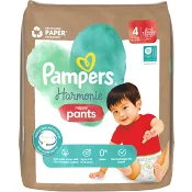 Byxblöjor Harmonie Pants Strl 4 9-15kg 22-p Pampers