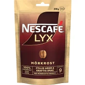 Snabbkaffe Refill Lyx Mörkrost 200g Nescafé