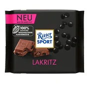 Chokladkaka Lakrits Mjölkchoklad 100g Ritter