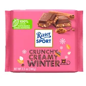 Chokladkaka Crunchy creamy winter 100g Ritter