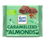 Chokladkaka Caramelized almonds 100g Ritter