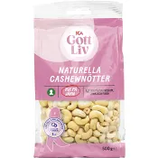 Cashewnötter 500g ICA Gott Liv