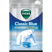 Halstablett Blue Extra Strong 72g Vicks