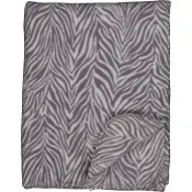 Pläd Fleece Zebra 130x170cm Noble House