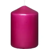 Blockljus plommon H10cm