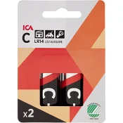 Batteri C/LR14 2-p ICA