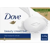 Tvål fast Beauty Bar Original 2-pack Dove