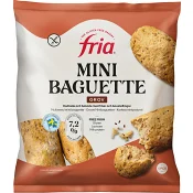 Grov minibaguett Glutenfri Mjölkfri Fryst 280g Fria