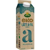 Lätt A-Fil Acidophilus Naturell 0,5% Ekologisk 1000g Arla®