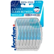 Tandpetare Expert Clean Between Sticks 21-p Jordan