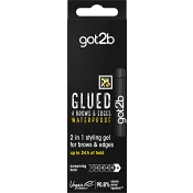 Stylinggel Glued 4 Brows & Edges Vattenfast 16ml Got2B Schwarzkopf