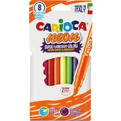 Fiberpennor Neon 8-p Carioca