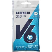 Tuggummi Sockerfri Strong Teeth Sweet Menthol 30g V6