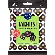 Godispåse Lakritsi filled mix 140g Fazer