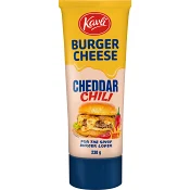 Hamburgerost Cheddar Chili 230g Kavli