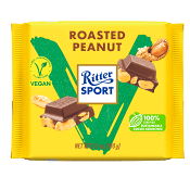 Chokladkaka Roasted Peanut Vegan Ritter 100g