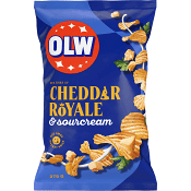 Chips Cheddar Royal & Sourcreme 275g OLW