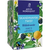 Svart Te Blåbärssnår 17-Pack Arvid Nordquist