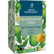 Svart Te Earl Greys Hage 17-Pack Arvid Nordquist