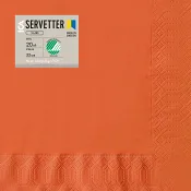 Servett Orange 33cm 20-p ICA