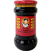 Sojabönor fermenterade i chiliolja 280g Laoganma