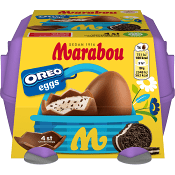 Chokladägg Oreo 128g 4-p Marabou