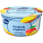 Yoghurt Grekisk Mango Laktosfri 4,8% 150g Valio