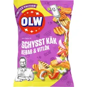 Chips Kebab & vitlök 250g Olw