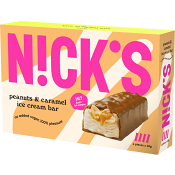 Glass Peanuts/Caramel bar 4-p Nick´s