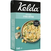 Pastasås Fyra ostar 5dl Kelda