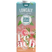 Juice White Peach 1L Lowcaly