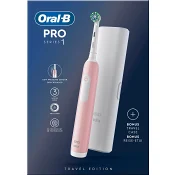 Eltandborste Pro1 Rosa Oral-B