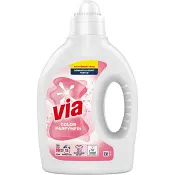 Flytande Tvättmede Color Parfymfri 760ml Via