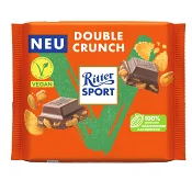 Chokladkaka Vegan Double crunch 100g Ritter