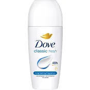 Deodorant 48h Classic Roll On 50ml Dove