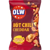 Chips Hot Chili Cheddar 275g Olw