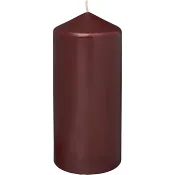 Blockljus vinröd 15cm