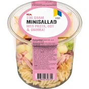Minisallad med Pasta Ost & Skinka 230g ICA