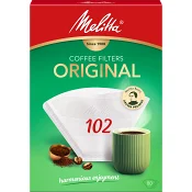 Kaffefilter Original Vit 102 80-p Miljömärkt Melitta