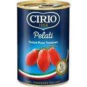 Hela skalade tomater Pelati 400g Cirio